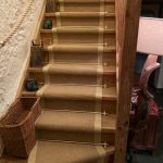 Sisal Beige linen border