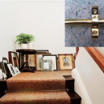Real Brass stair rod on Sisal Timeless elegance