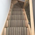 Winders are equal width to the stair runner