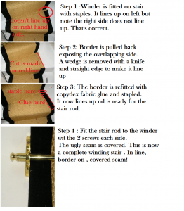 winder fitting step by step