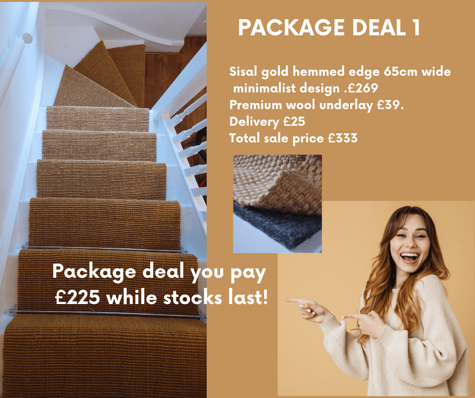 package -deal-on stair runners-rods-and-underlay