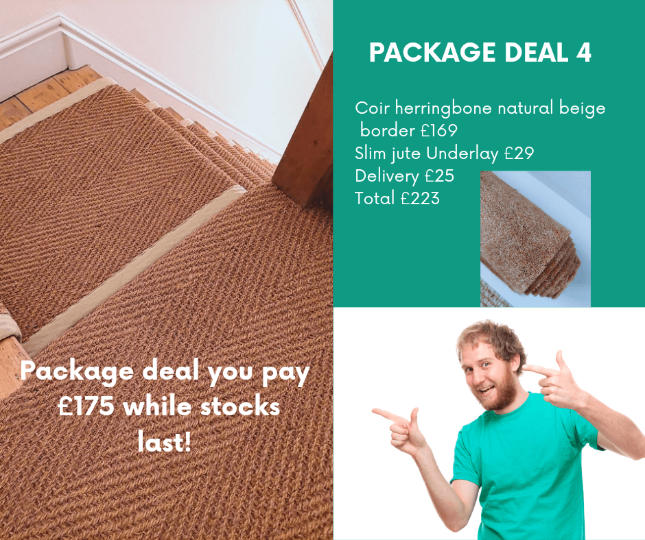 package -deal-on stair runners-rods-and-underlay