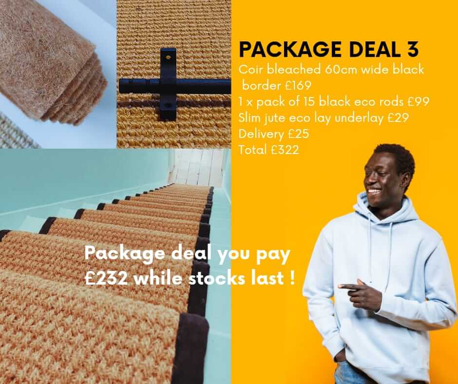 package -deal-on stair runners-rods-and-underlay